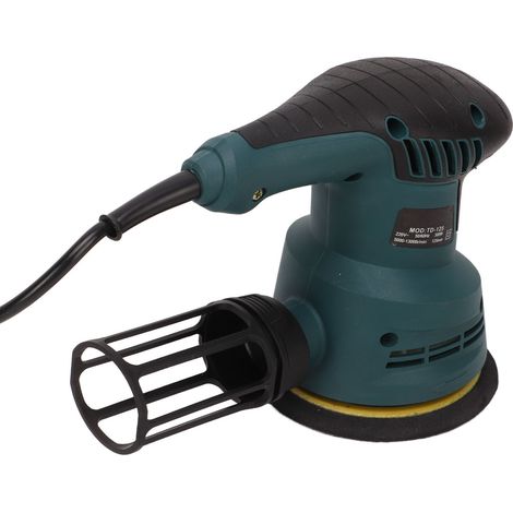 Ponceuse excentrique 125 mm électrique à main, polisseuse à disque pour bois et métal, prise UE 220 V (1/5)