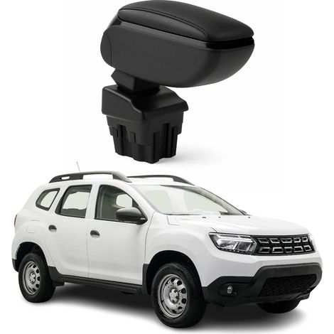 OMAC Armlehne für Dacia Duster 2018-2024 Verschiebbar Schwarz (1/5)
