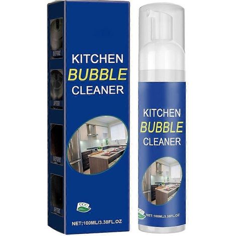 Agent nettoyant multi-usages, détergent ménager pour salle de bain, élimine la saleté et l'huile. (1/4)