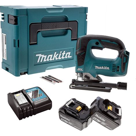 Sierra de Calar MAKITA DJV182RTJ (2 x 5,0 Ah + DC18RC + MAKPAC 2)