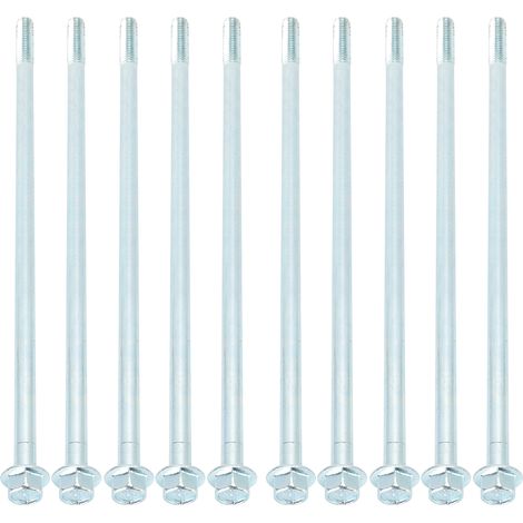 10 vis à bride hexagonale longue pour moteur, générateur, rotor et stator, pièces de rechange M8x230 (1/5)