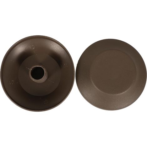 CCYKXA2 PièCes Capuchons SupéRieurs Pour Parasol ExtéRieur Couvercles De Pointe En Plastique Gris Clair Embouts De Remplacement Adaptables Pour RéParation (1/5)
