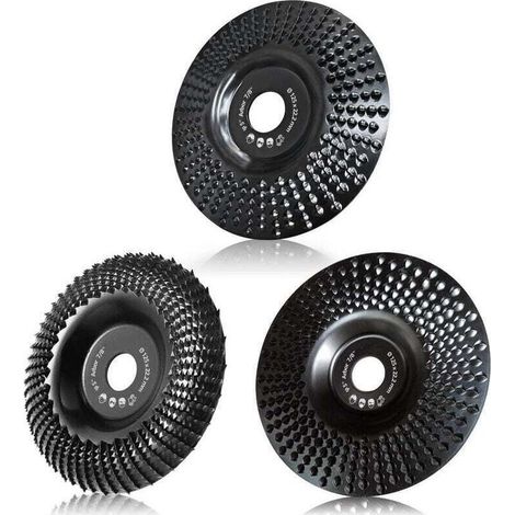Disques abrasifs pour meuleuse d’angle – 3 unités, diamètre 125 mm, pour meulage, façonnage et décapage (1/5)