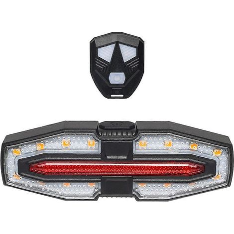 Clignotants de vélo avec télécommande sans fil, feu arrière de vélo (1/5)