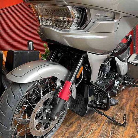 1 Paar Verkleidungen für Harley CVO Road Glide FLTRXSE untere Gabelbeine (1/4)