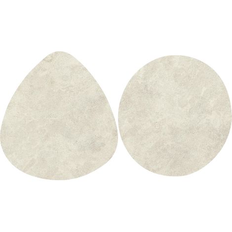 Carrelage effet Pierre Calcaire Ivoire Galets XL 59,5x59,5x0,9 cm Rocalta - Sol extérieur (vendu par carton de 1,022 m²) - RO'MA CARRELAGE