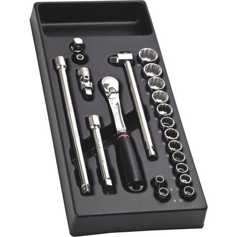 Facom Douilles 3/8 et accessoires - 12 pans
