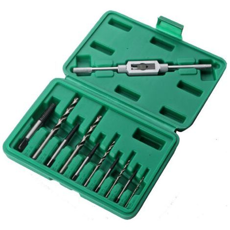 Broken Screw Extractor，11pcs Screw Extractor Kit Damaged Screw Extractor Extractor Set for Removing Broken or Damaged Screws Bolts Fastners Removal Tool (1/4)