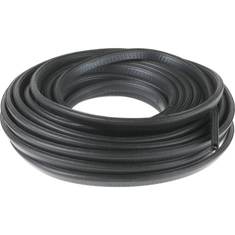 Protection de bordure RS PRO en EPDM noir, 20m x 15,6 mm x 8.5mm ( Prix pour Bobine de 20 Mètres ) (1/2)