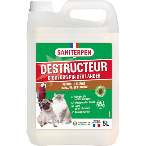Destructores de olores para todas las superficies y tejidos 5l - Saniterpen