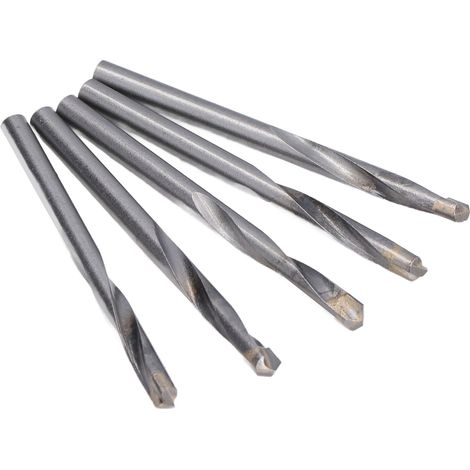 Lot de 10 forets hélicoïdaux à queue droite, fraises de gravure en carbure de tungstène, qualité CNC pour circuits imprimés, 5 mm. (1/5)