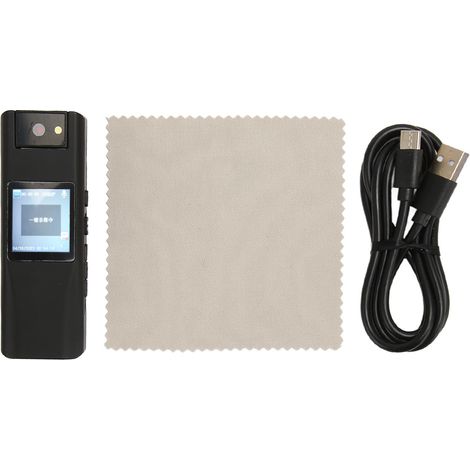 Caméra Mini Enregistreur Vidéo 1080P avec Clip Arrière, Détection de Mouvement, Enregistrement en Boucle, Fonction Portable (1/5)