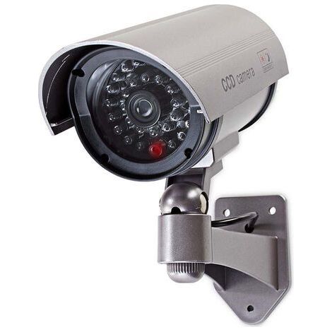 Nedis Cámara falsa DUMCB40GY gris para seguridad exterior (1/5)