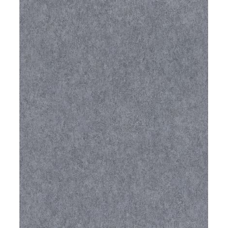Rasch Vliestapete 617146 Linares uni blau 10,05 x 0,53 m Vliestapeten (1/3)