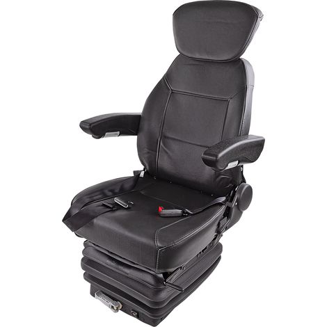 Traktorsitz Schleppersitz Cushy Traktor Schlepper Sitz mit Kopfstütze Armlehnen