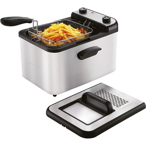 Freidora Grunkel Maxi Fry Pro/ 3000W/ Capacidad 4.2L