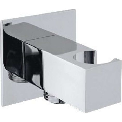 Sapho Docce - Supporto doccia con presa d'acqua, cromo SG303