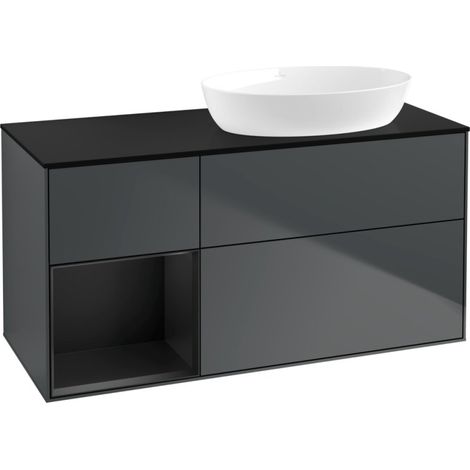 Villeroy & Boch FA42PDHG Armoire sous-vasque Finion FA4 (1/2)