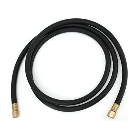Tuyau de gaz inerte 1/4 pouce , Tuyau d'argon Tuyau d'azote Tuyau d'air comprimé , Convient pour l'air, l'air comprimé, l'argon, l'azote et le dioxyde de carbone(2m) (1/4)