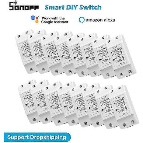 1 à 20 unités SONOFF Basic R2 10A 2200W Contrôleur de minuterie pour maison intelligente Wi-Fi (1/4)