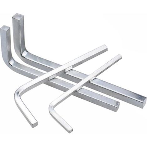 mit 4 L förmigen Vierkantschlüsseln 3 mm 4 mm 5 mm 6 mm