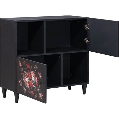 Armoire De Chambre - Armoires de rangement avec porte Multicolore 80 x 33,5 x 75 cm fr8083 - Maison La Vie (1/5)