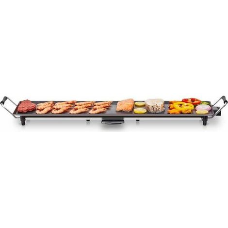Continental Edison CEGPL872B Elektrische Plancha schwarz XXL