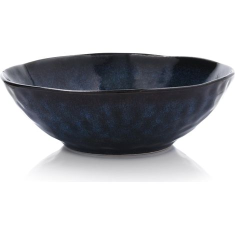 Ciotola da zuppa in ceramica Okinava Duka da 600 ml con motivo a melagrana. (1/3)