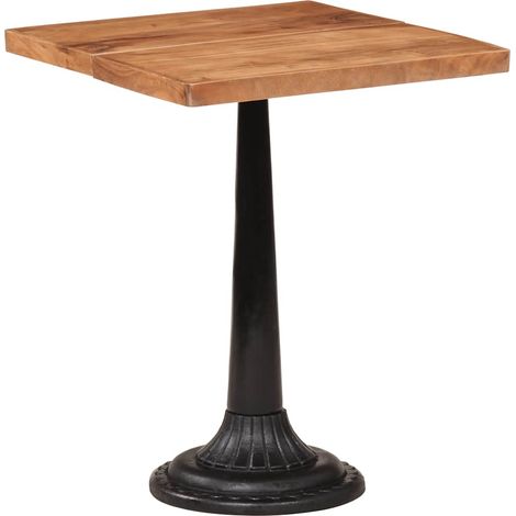 Bistrotisch 60x60x76 cm Akazie Massivholz