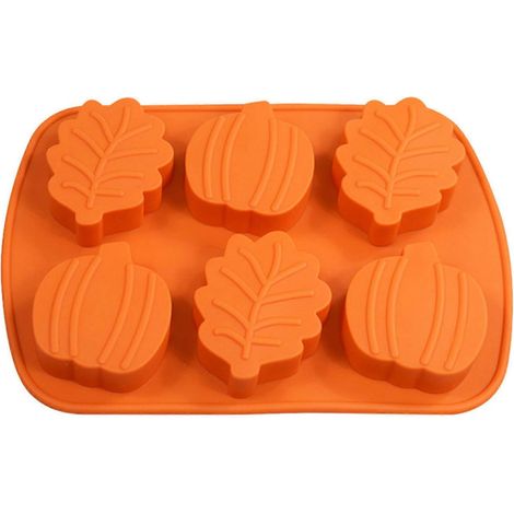 Halloween-Backform Kürbis Spinne Eule Totenkopf Antihaftbeschichtung Spülmaschinenfest Schokoladen-Bonbon-Keks-Gelee-Form Küchenhelfer (1/5)