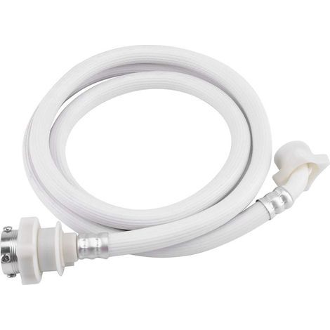 Wasserzulaufschlauch für Waschmaschine, Wassereinlassschlauch, PVC-Schlauch, Zulaufschlauch, Schlauchverbinder, Unterlegscheibe, Waschmaschinenteile und Zubehör (2 m) (1/5)