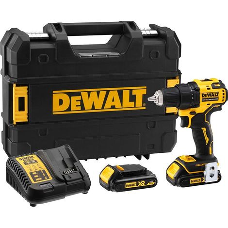DeWALT DCD708S2T-QW taladro 1650 RPM Sin llave 1,1 kg Amarillo