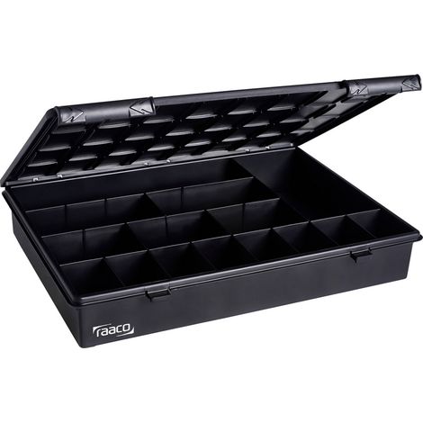 ESD raaco ESD Assorter 4-15 Sortimentskasten (L x B x H) 338 x 260 x 57 mm Anzahl Fächer: 15 feste U (1/2)