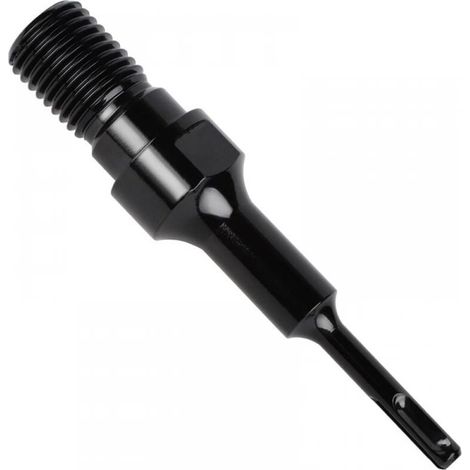 Adaptateur SDS PLUS 1 1/4' UNC pour carotteuse – Acier robuste – Longueur 19CM – Compatible perceuses à percussion (1/4)