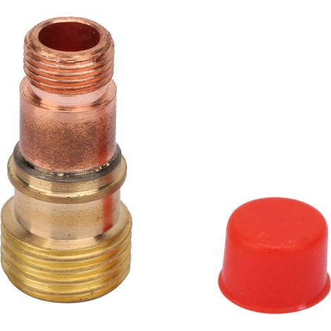 Beyamis Lentille à gaz TIG 17GL 2,4 mm 3/32" WP-18, pièces de torche de soudage adaptées aux coupelles en verre (1/5)