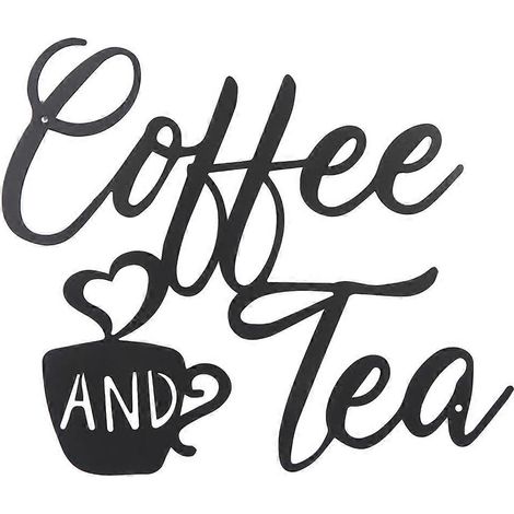 Accessoires de décoration pour panneaux décoratifs à suspendre « Café et Thé » (1/5)