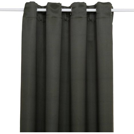 Verdunkelnder Vorhang Odelie khakigrün 135x240cm - Atmosphera créateur d'intérieur