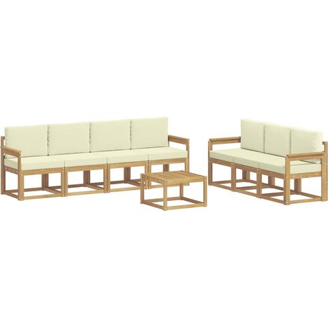 Set di divani da esterno 7 pcs vidaXL