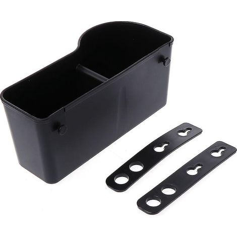 Organisateur de siège auto avec porte-gobelet et boîte de rangement pour appui-tête, fixation au dossier, Universa (1/4)