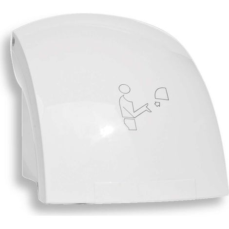 Novaservis Hygieneprogramm - Elektrischer Sensor-Händetrockner, weiß 69091,1 (1/2)