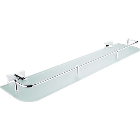 Nimco Keira - Regal mit Laufstall, 60 cm, mattes Glas/Chrom KE 22091AX-60-26