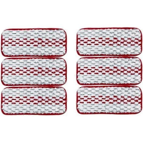 Lot de 6 lingettes de rechange compatibles avec les têtes de balai Vileda pour un nettoyage facile climatisation incluse (1/5)