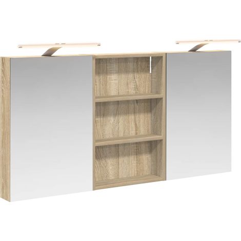 Maison Exclusive - Badezimmerschrank-Set 3 pcs 120 x 10,5 x 60,5