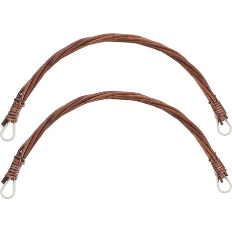 Rattan Ersatzgriffe für Picknickkorb 2 Stück Kompatibel