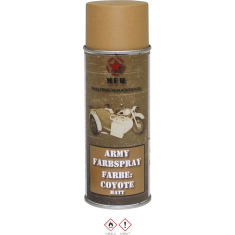 MFH - Military & Adventure 40349 Farbspray COYOTE matt RAL 1011 400 ml Beige (matt) 1 St. (B x H) 6.