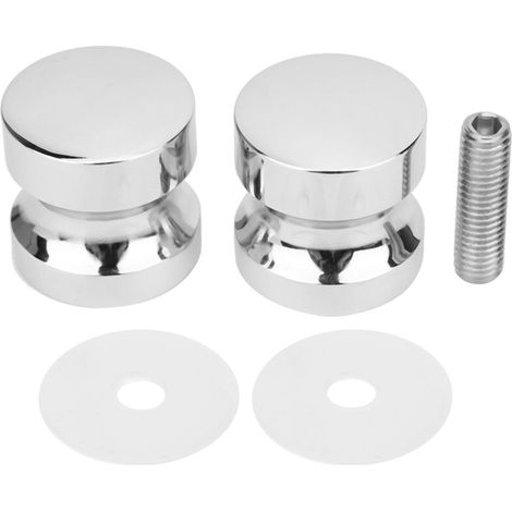 Türgriff aus Aluminiumlegierung, Schiebetürgriff, Spiegeltürgriff, Glastürgriff, Vitrinengriff mit einem Loch, Duschkabine, Beschlagzubehör
