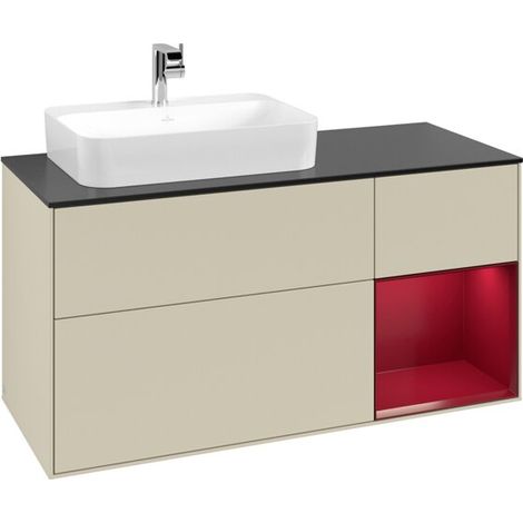 Villeroy & Boch F402HBHJ Meuble sous lavabo Finion F40 (1/3)