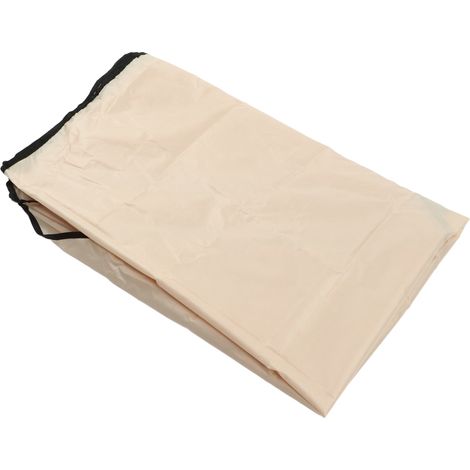 Toile en toile Toile en acier inoxydable 4x4x4m Triangle Abri avec 3 Cordes pour Cour Jardin Pelouse Blanc (1/5)