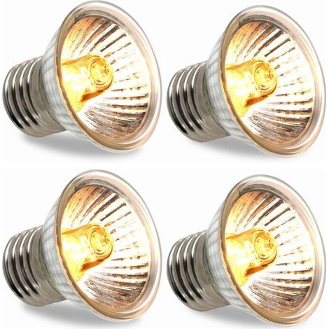 25W E27 Ampoule Lamp Chauffante Tortue, UVA UVB Ampoule Reptile Chauffage Ampoule Lampe, pour Reptiles Lézard Tortue Aquarium (Lot de 6) (1/5)