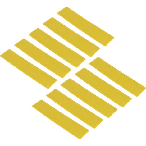 Kit de marquage de lignes de terrain, marqueur de points pour tennis, kit de marquage de lignes polyvalent adapté aux terrains de pickleball, de tennis et de basketball (jaune) (1/5)